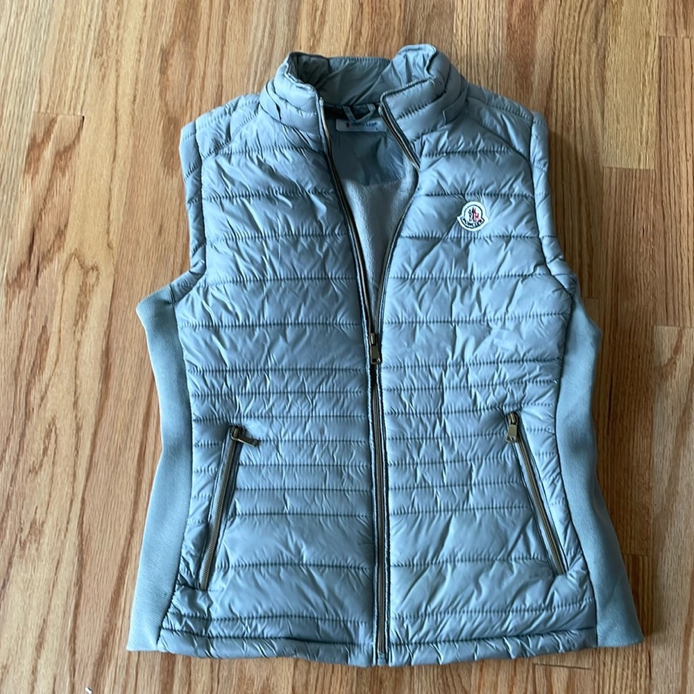 Moncler gray vest